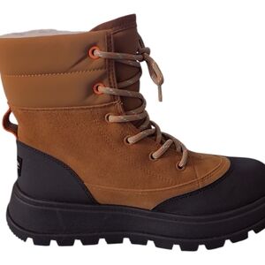 Koolaburra Tan and Black Waterproof Boots